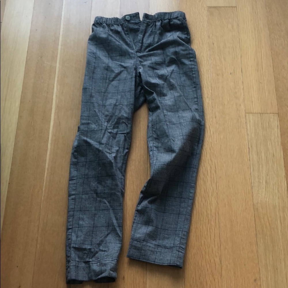 John Gale Checkered Cropped Pants